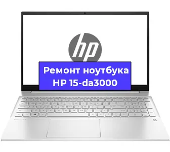 Чистка от пыли и замена термопасты на ноутбуке HP 15-da3000 в Тюмени